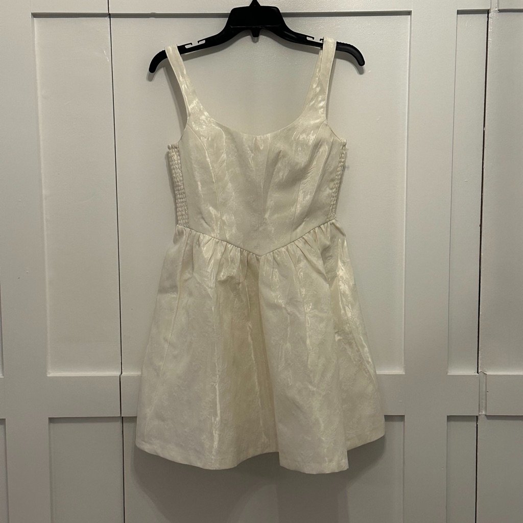 Sky To Moon Cream Corset Dress Size M Nwt